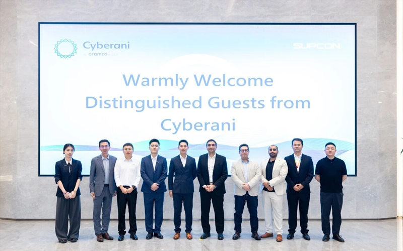 沙特阿美旗下Cyberani高层会见凯发一触即发，，携手共筑工业信息清静新名堂